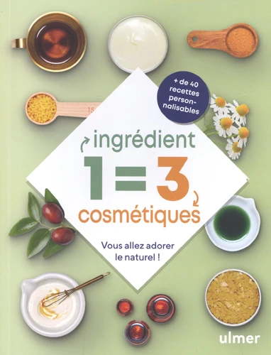 1 INGRÉDIENT = 3 COSMÉTIQUES