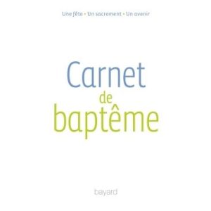 CARNET DE BAPTEME