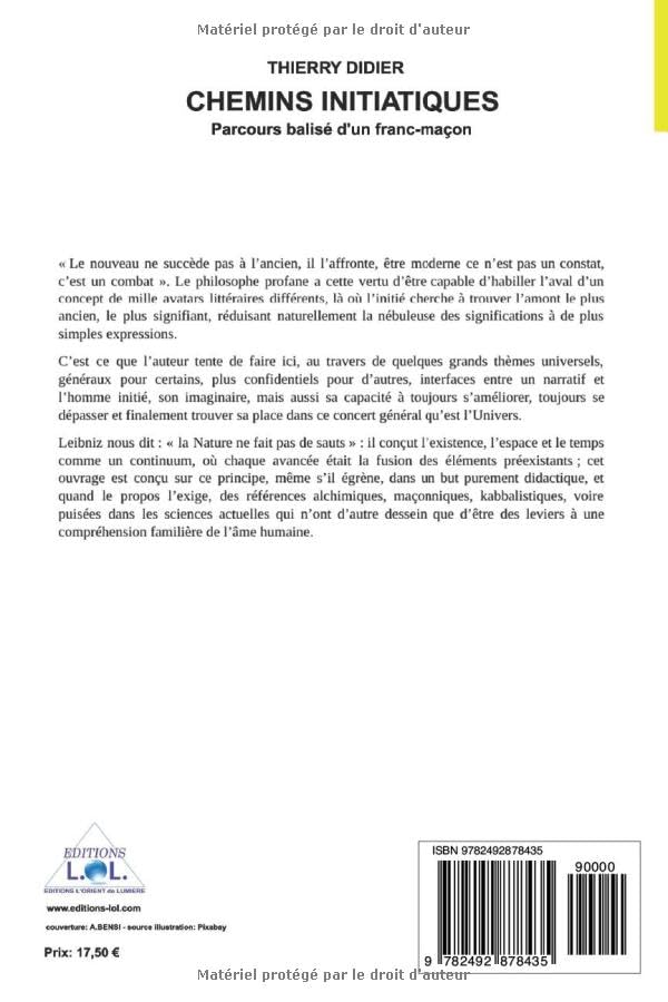 Chemins initiatiques - Parcours balisé d'un franc-maçon – Image 2